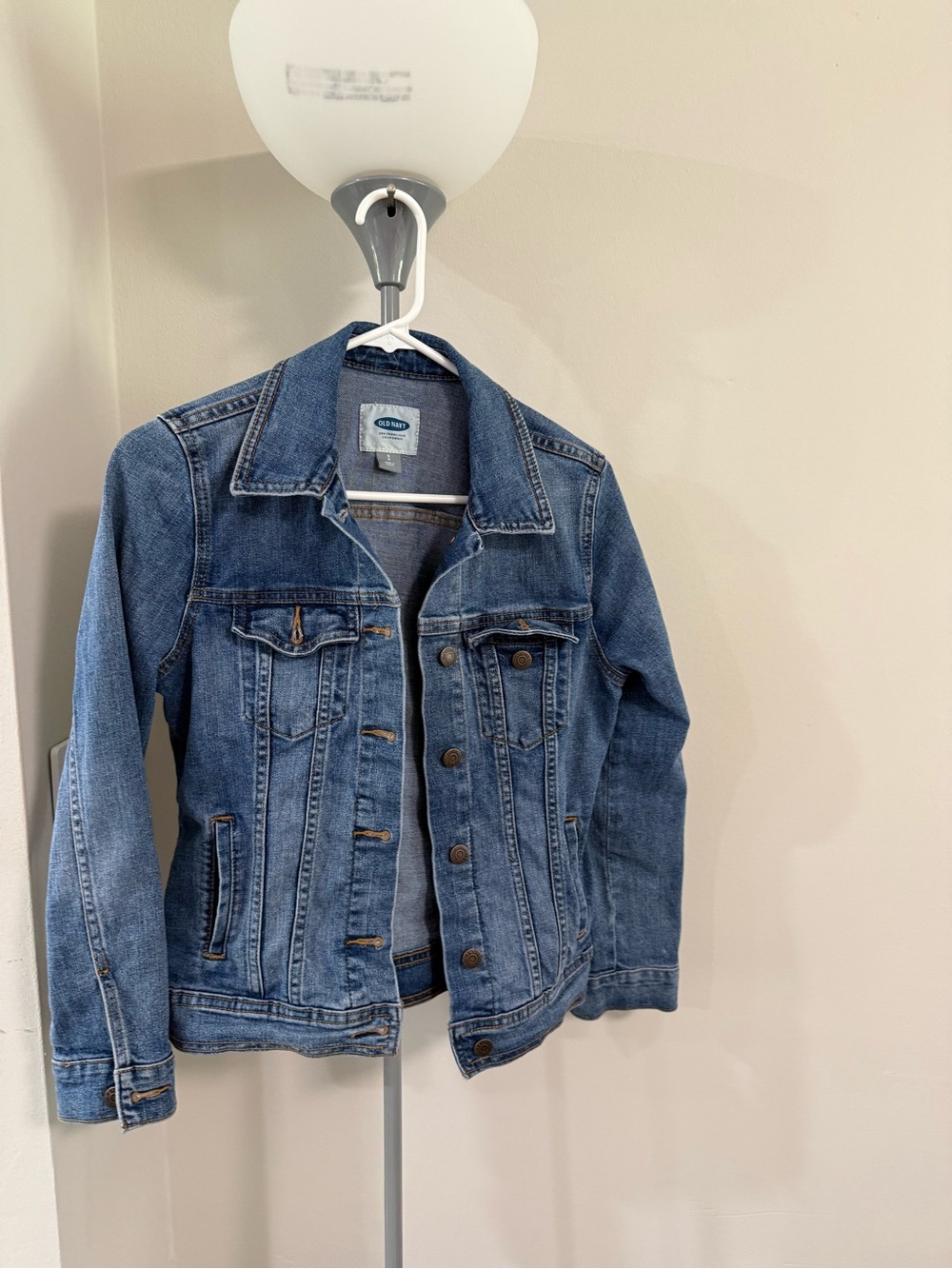 Old Navy Girls' Classic Blue Denim Jacket SP